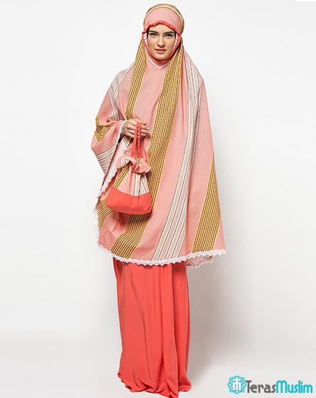 Kenriza Mukena Peach 